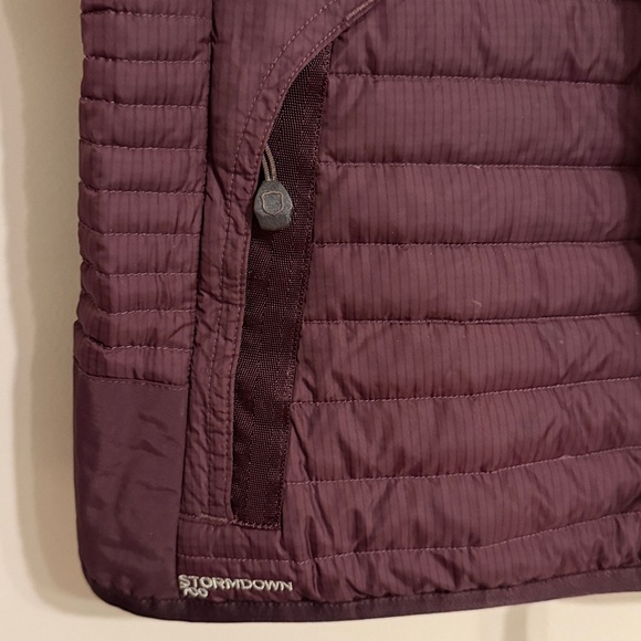 NWOT Eddie Bauer Stormdown 700 Goose Down Vest Zipper Pockets Size Small - Picture 5 of 12